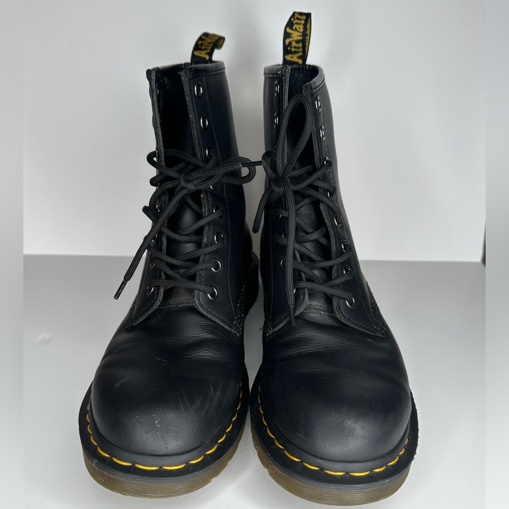 Black Dr Martens 1460 boots size 10 (women’s)